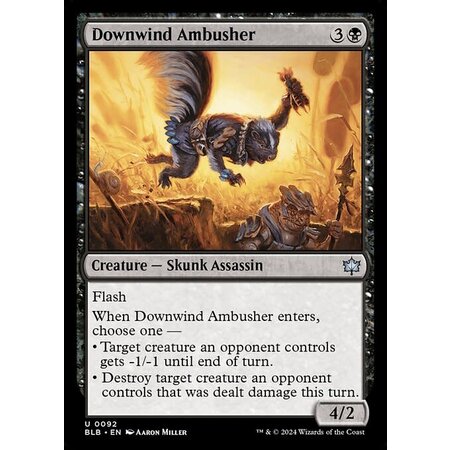 Downwind Ambusher - Foil