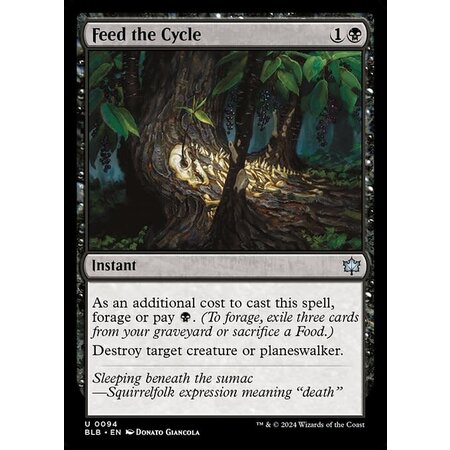 Feed the Cycle - Foil