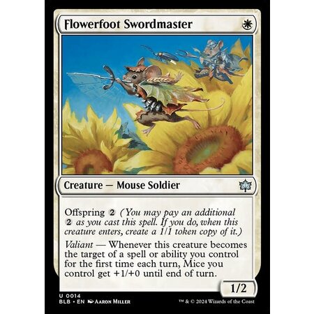 Flowerfoot Swordmaster - Foil