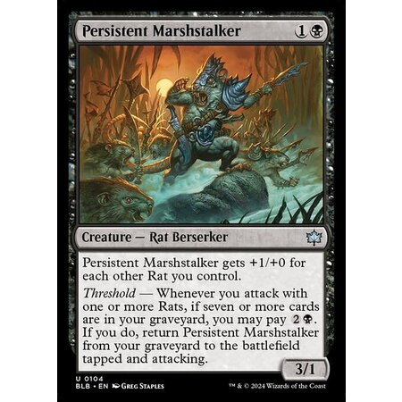 Persistent Marshstalker - Foil