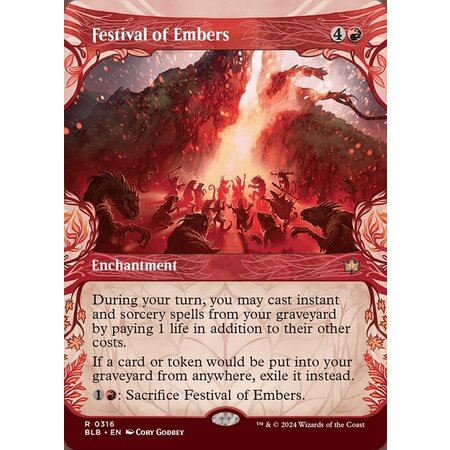 Festival of Embers - Foil