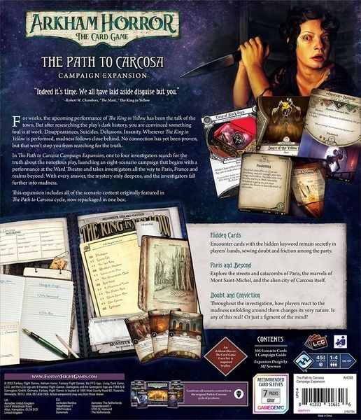 Arkham Horror LCG: The Path to Carcosa - Campaign Expansion