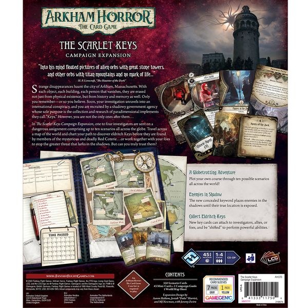 Arkham Horror LCG: The Scarlet Keys - Campaign Expansion