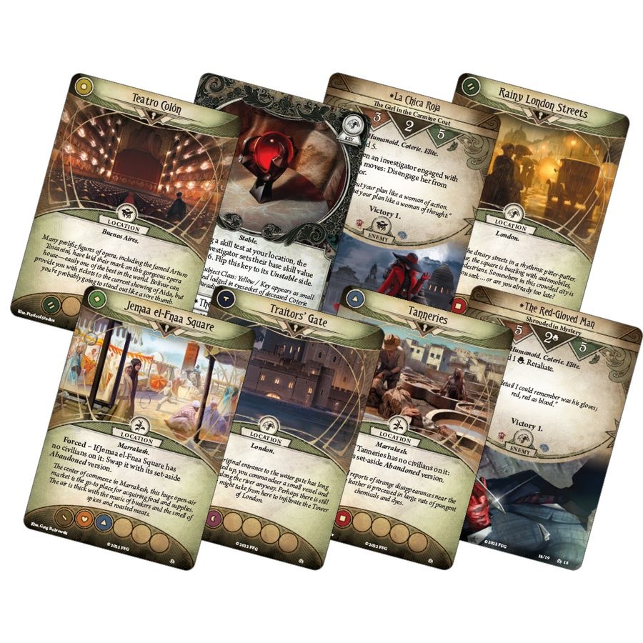 Arkham Horror LCG: The Scarlet Keys - Campaign Expansion