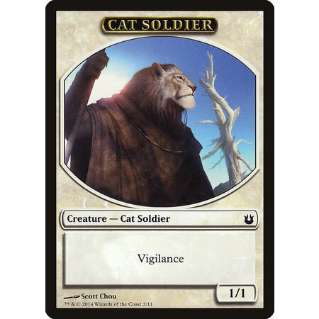 Cat Soldier Token (BNG)