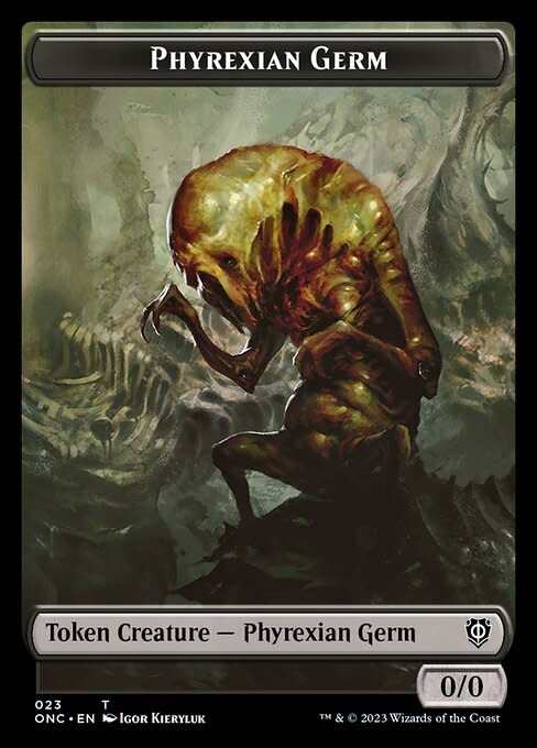 Phyrexian Germ Token (ONC) - Foil