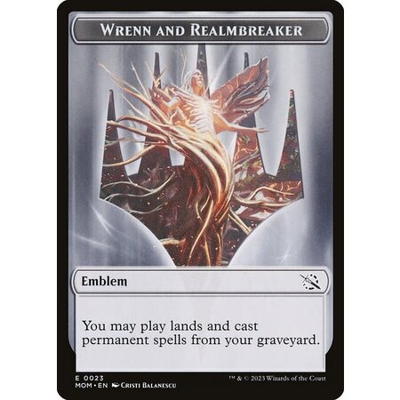 Wrenn and Realmbreaker Emblem (MOM) - Foil