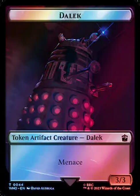 Dalek Token (WHO) - Surge Foil