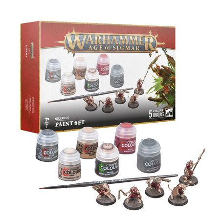 Warhammer Age of Sigmar: Skaven - Paint Set