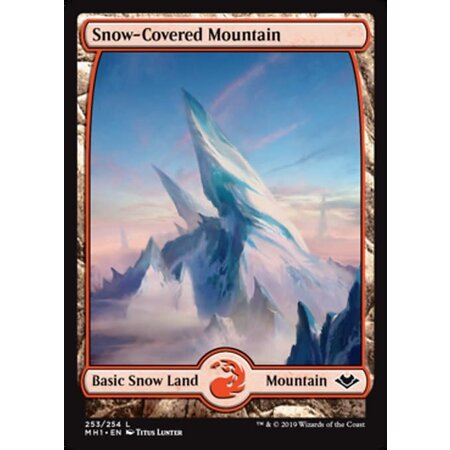 Snow-Covered Mountain - Full Art (253)