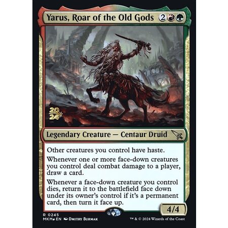 Yarus, Roar of the Old Gods - Foil - Prerelease Promo