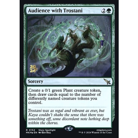 Audience with Trostani - Foil - Prerelease Promo
