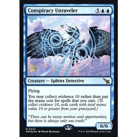 Conspiracy Unraveler - Foil - Prerelease Promo