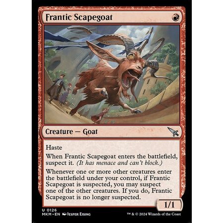 Frantic Scapegoat - Foil