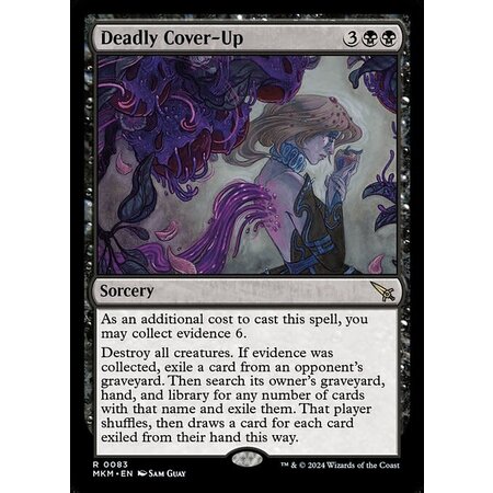 Deadly Cover-Up - Foil