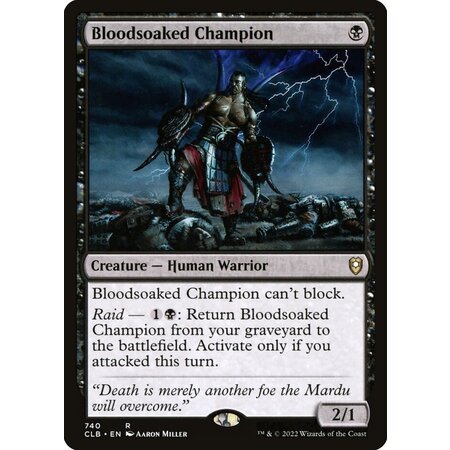 Bloodsoaked Champion