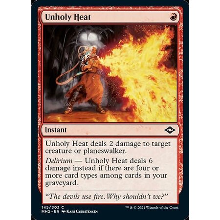 Unholy Heat - Foil