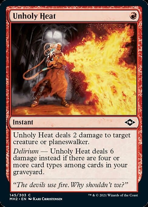 Unholy Heat - Foil