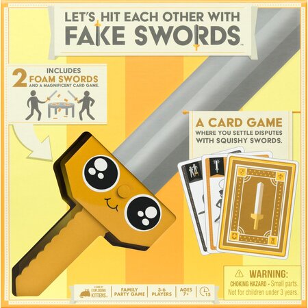 Let's Hit Each Other with Fake Swords