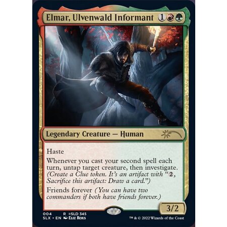 Elmar, Ulvenwald Informant