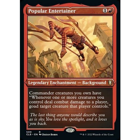 Popular Entertainer - Foil-Etched