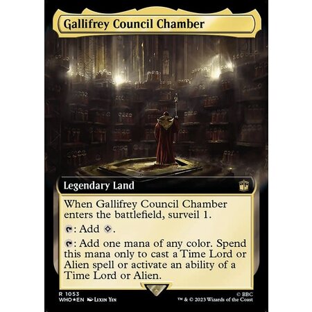 Gallifrey Council Chamber - Surge Foil