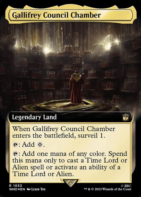 Gallifrey Council Chamber - Surge Foil