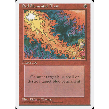 Red Elemental Blast (HP)