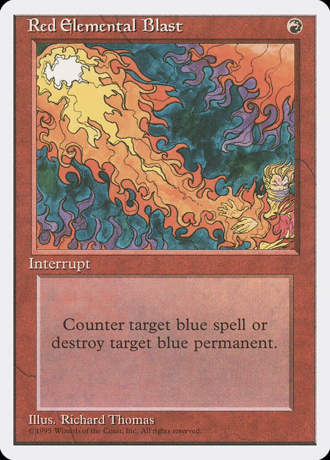 Red Elemental Blast (HP)