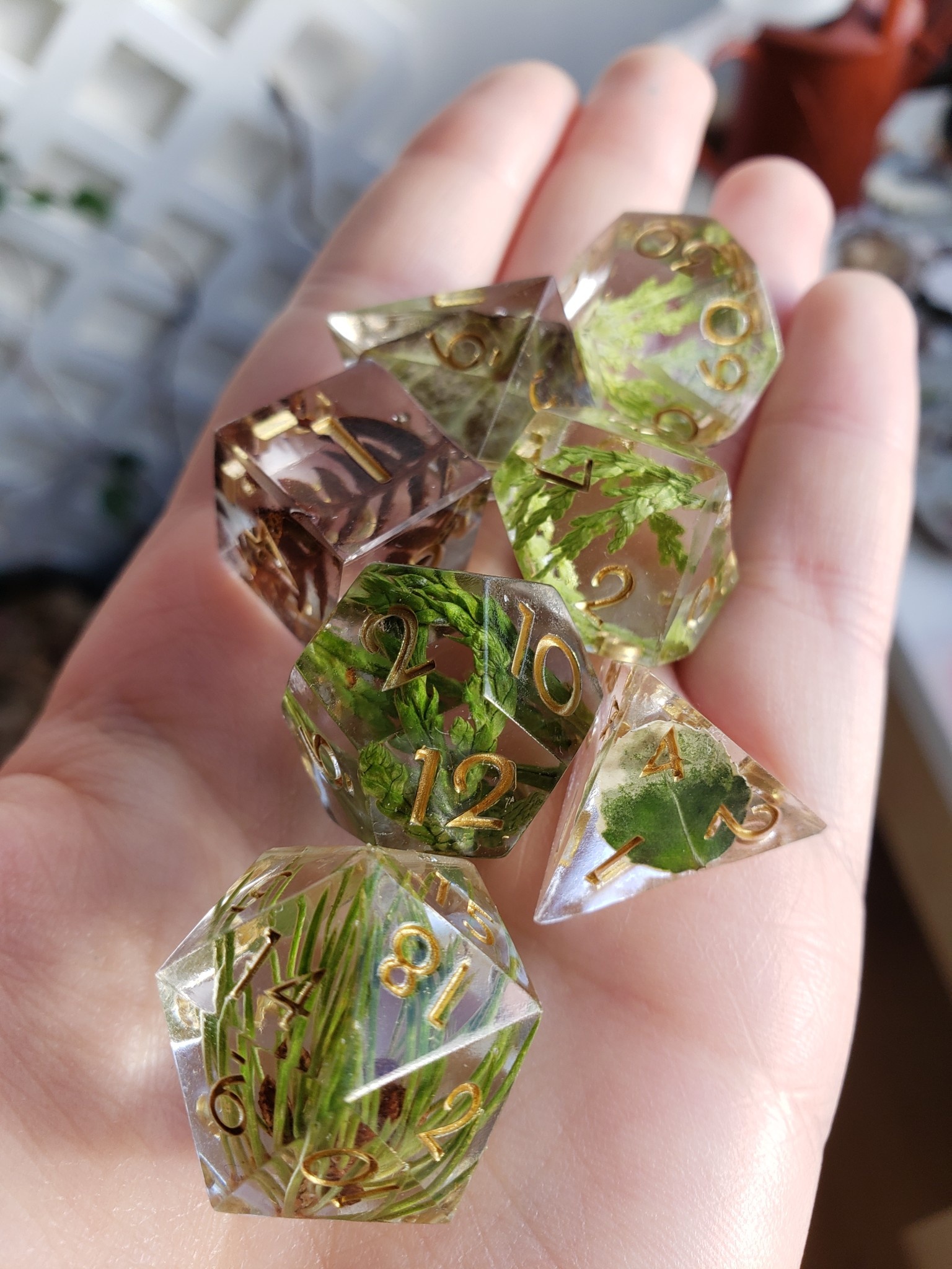 Forest Floor - RPG Dice Set