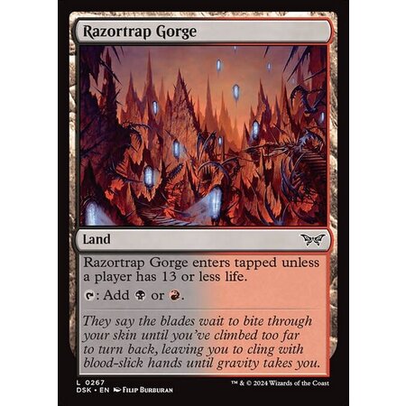 Razortrap Gorge - Foil