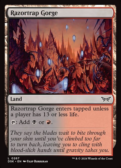 Razortrap Gorge - Foil