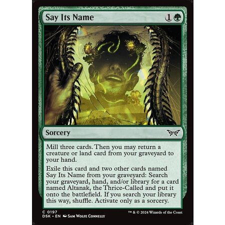 Say Its Name - Foil