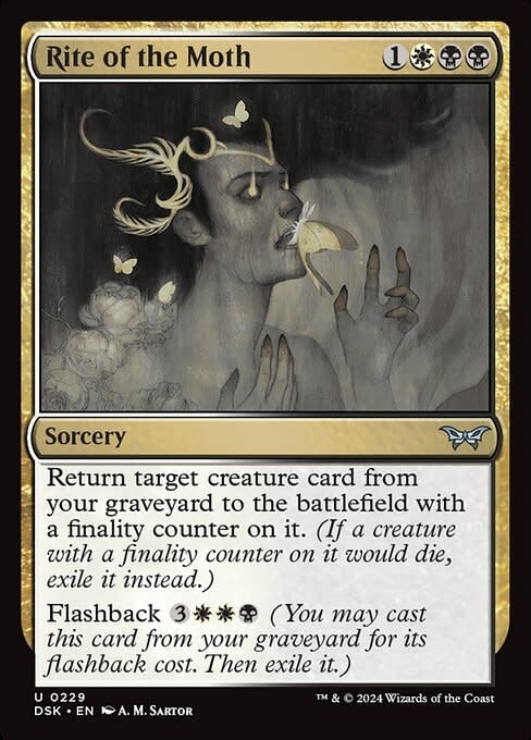 Rite of the Moth - Foil
