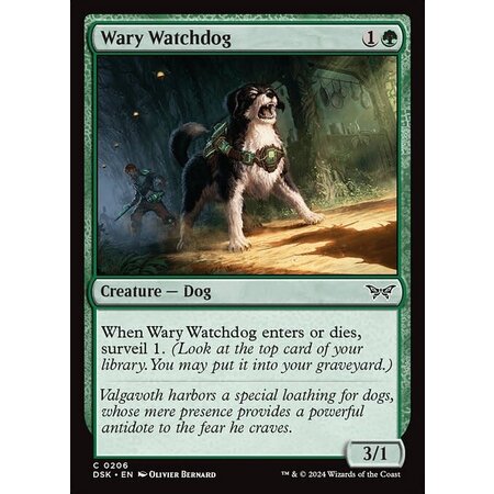 Wary Watchdog - Foil