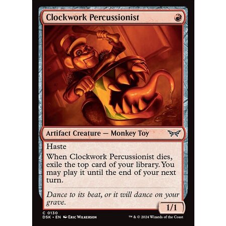 Clockwork Percussionist - Foil