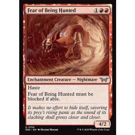 Fear of Being Hunted - Foil