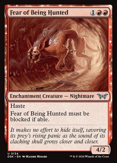 Fear of Being Hunted - Foil