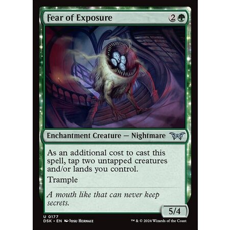 Fear of Exposure - Foil