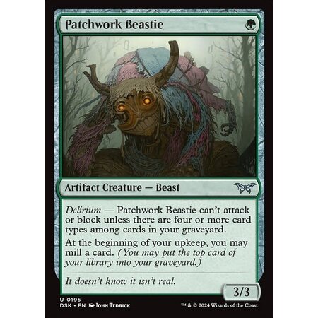 Patchwork Beastie - Foil