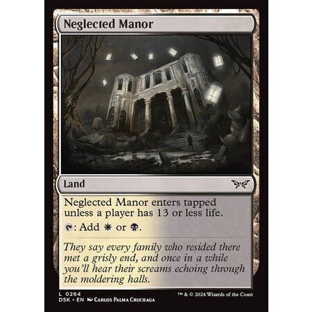 Neglected Manor - Foil