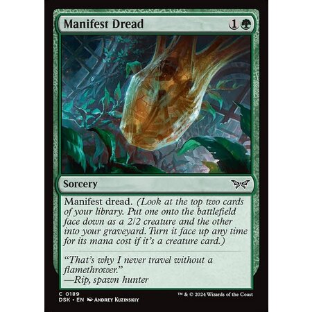 Manifest Dread - Foil