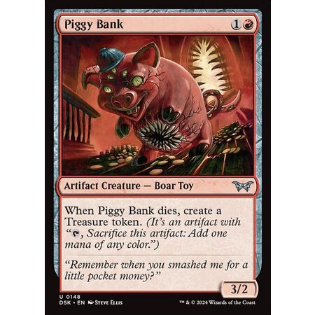 Piggy Bank - Foil