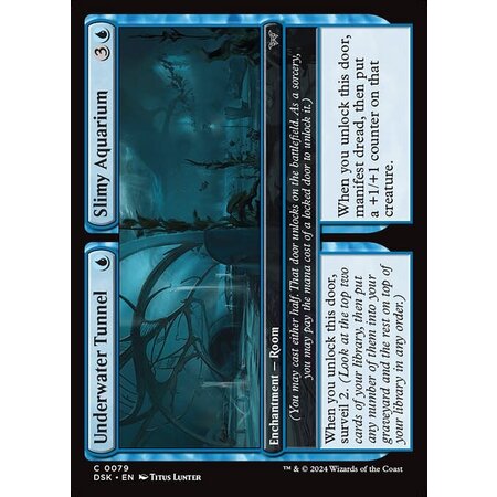 Underwater Tunnel // Slimy Aquarium - Foil