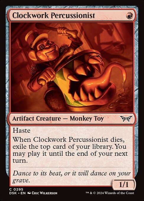 Clockwork Percussionist - Foil