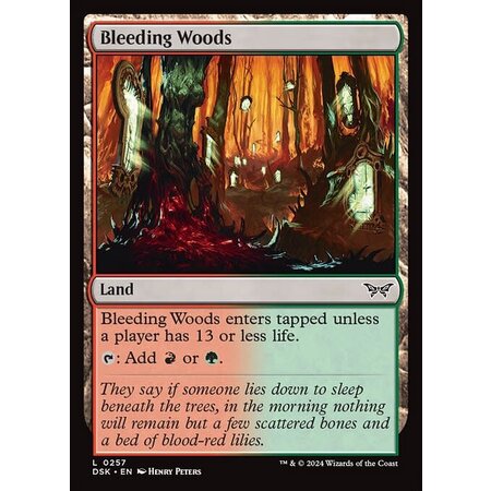 Bleeding Woods - Foil
