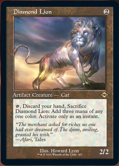Diamond Lion - Foil