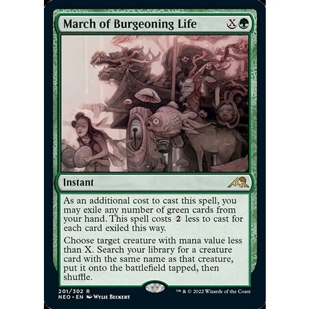 March of Burgeoning Life - Foil