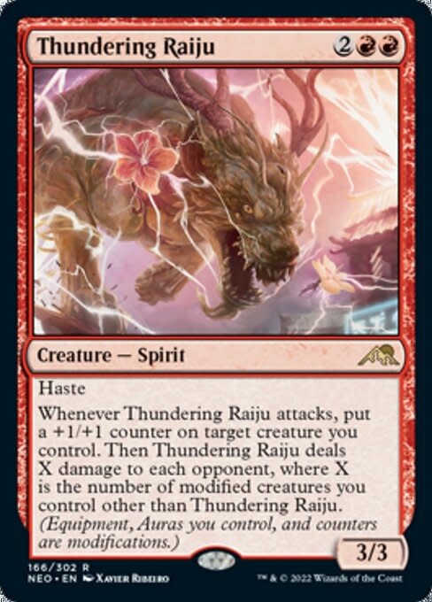 Thundering Raiju - Foil