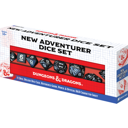 D&D New Adventurer Set - Black